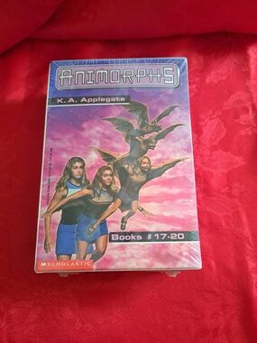 Scholastic Animorphs Boxed Set with Purple and Pink Cover